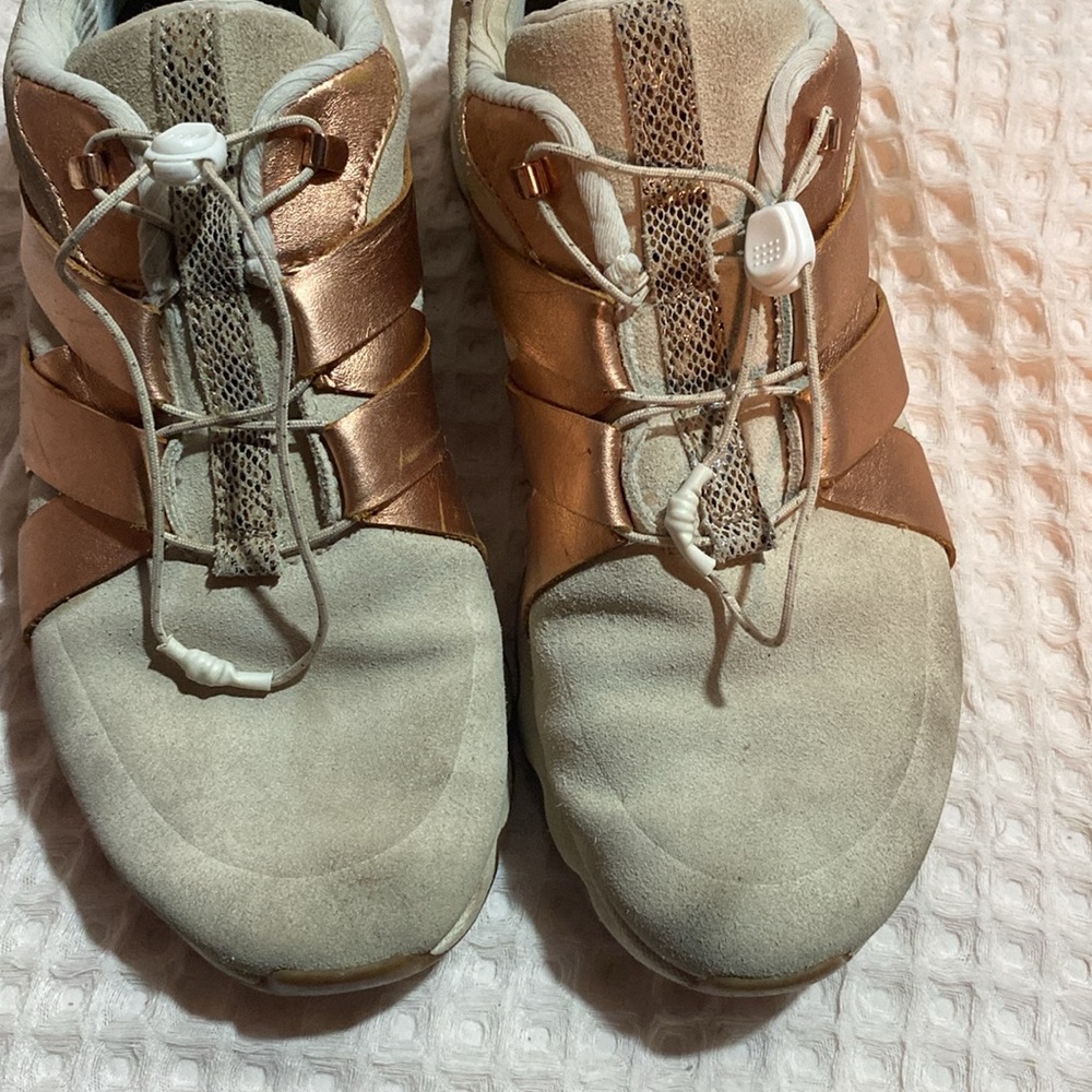 Sorel Kinetic Speed Sneaker Size 8.5 In Natural Sea Salt - Picture 9 of 15